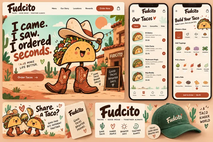 Fudcito’s Señor Snack taco ordering board