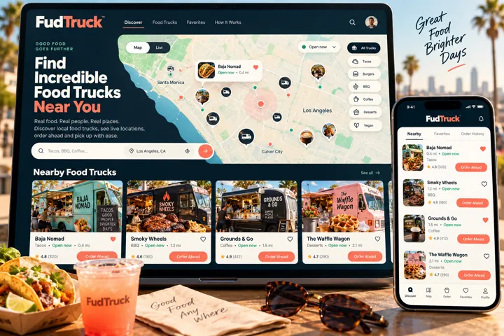 FudTruck Radar: Find nearby food trucks