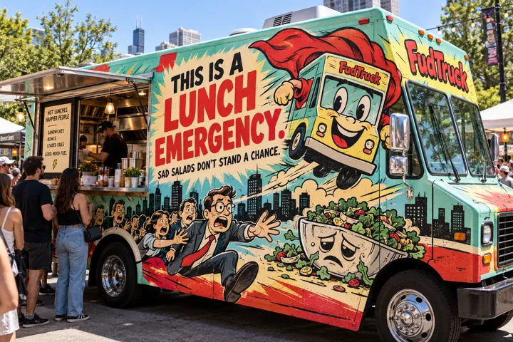 FudTruck saves the lunch emergency