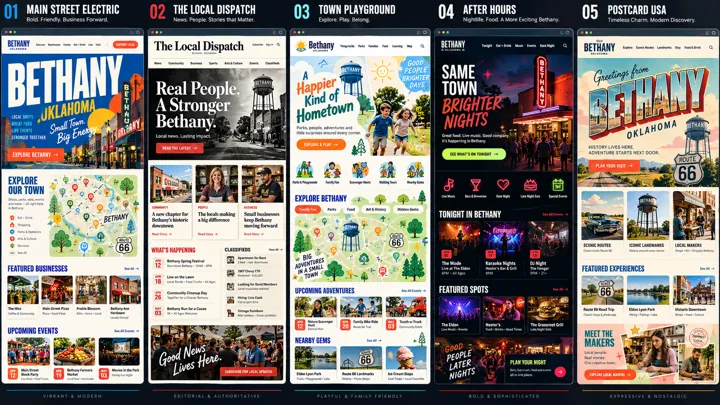 Five visions of Main Street