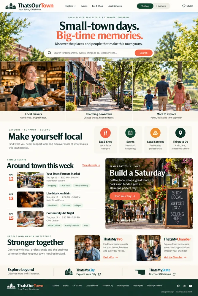 Small-town days, big-time memories